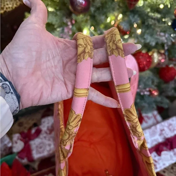 Versace Pink and Gold Tote Bag - Picture 6 of 6